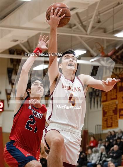 Thumbnail 3 in Rancho Cotate vs Cardinal Newman (Rose City Basketball Tournament) photogallery.