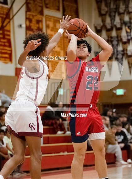 Thumbnail 3 in Rancho Cotate vs Cardinal Newman (Rose City Basketball Tournament) photogallery.