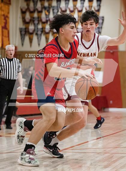 Thumbnail 2 in Rancho Cotate vs Cardinal Newman (Rose City Basketball Tournament) photogallery.