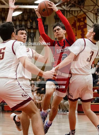 Thumbnail 1 in Rancho Cotate vs Cardinal Newman (Rose City Basketball Tournament) photogallery.