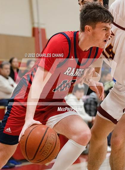 Thumbnail 2 in Rancho Cotate vs Cardinal Newman (Rose City Basketball Tournament) photogallery.