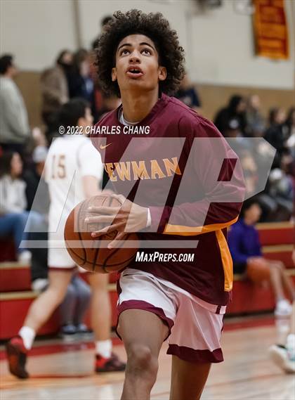 Thumbnail 3 in Rancho Cotate vs Cardinal Newman (Rose City Basketball Tournament) photogallery.