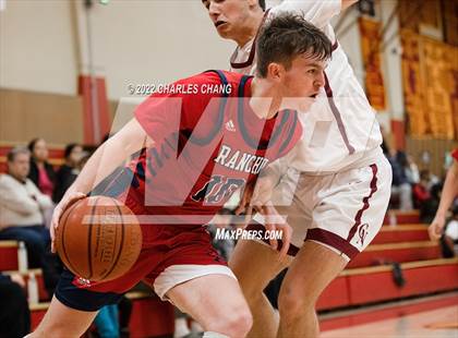 Thumbnail 3 in Rancho Cotate vs Cardinal Newman (Rose City Basketball Tournament) photogallery.