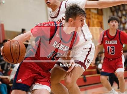 Thumbnail 1 in Rancho Cotate vs Cardinal Newman (Rose City Basketball Tournament) photogallery.
