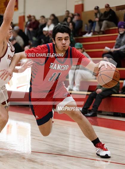 Thumbnail 1 in Rancho Cotate vs Cardinal Newman (Rose City Basketball Tournament) photogallery.