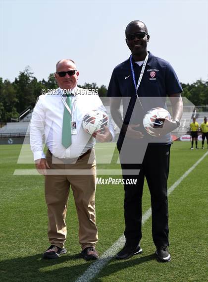 Thumbnail 1 in Mountain Island Charter vs. Wake Prep Academy (NCHSAA 1A Championship Awards) photogallery.