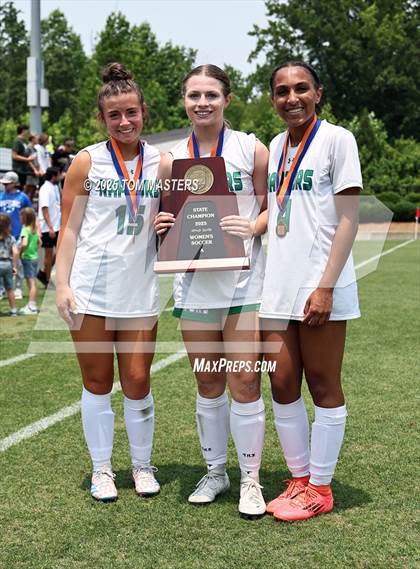 Thumbnail 1 in Mountain Island Charter vs. Wake Prep Academy (NCHSAA 1A Championship Awards) photogallery.