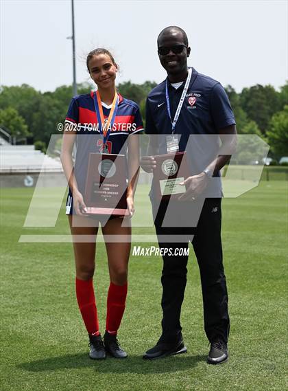 Thumbnail 3 in Mountain Island Charter vs. Wake Prep Academy (NCHSAA 1A Championship Awards) photogallery.