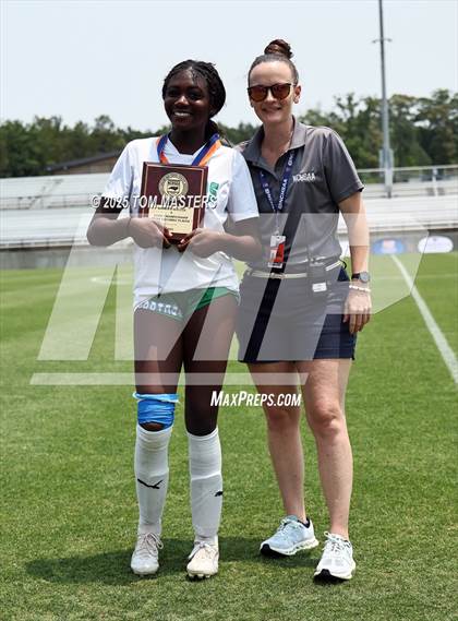 Thumbnail 3 in Mountain Island Charter vs. Wake Prep Academy (NCHSAA 1A Championship Awards) photogallery.