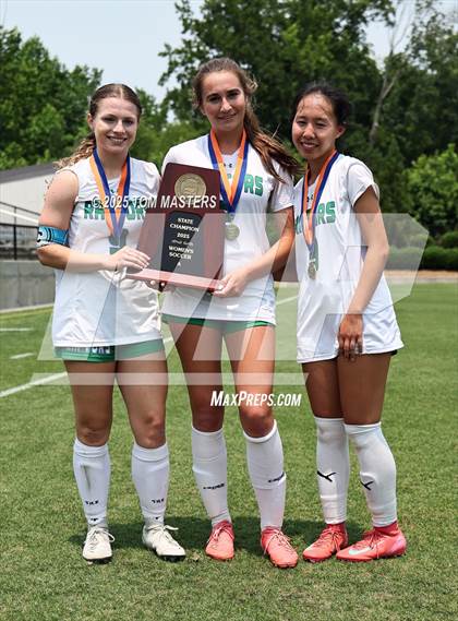 Thumbnail 2 in Mountain Island Charter vs. Wake Prep Academy (NCHSAA 1A Championship Awards) photogallery.