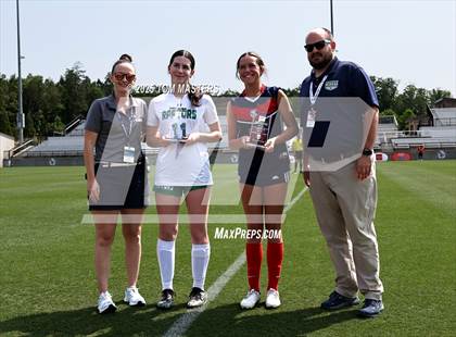 Thumbnail 1 in Mountain Island Charter vs. Wake Prep Academy (NCHSAA 1A Championship Awards) photogallery.