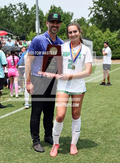 Thumbnail 2 in Mountain Island Charter vs. Wake Prep Academy (NCHSAA 1A Championship Awards) photogallery.