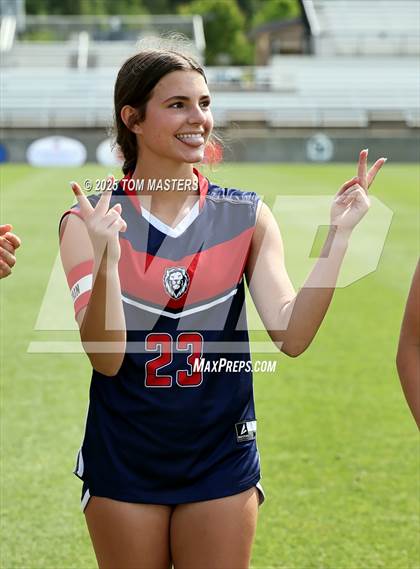 Thumbnail 2 in Mountain Island Charter vs. Wake Prep Academy (NCHSAA 1A Championship Awards) photogallery.
