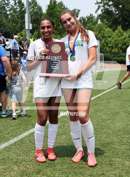Thumbnail 3 in Mountain Island Charter vs. Wake Prep Academy (NCHSAA 1A Championship Awards) photogallery.