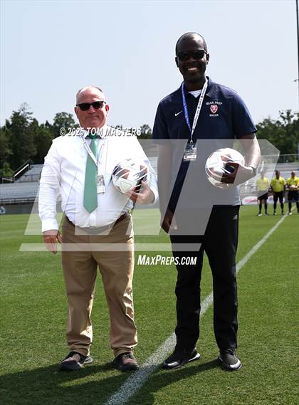 Thumbnail 2 in Mountain Island Charter vs. Wake Prep Academy (NCHSAA 1A Championship Awards) photogallery.