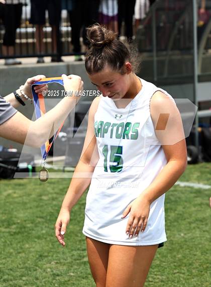 Thumbnail 1 in Mountain Island Charter vs. Wake Prep Academy (NCHSAA 1A Championship Awards) photogallery.