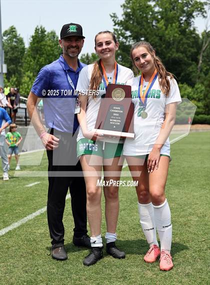 Thumbnail 2 in Mountain Island Charter vs. Wake Prep Academy (NCHSAA 1A Championship Awards) photogallery.