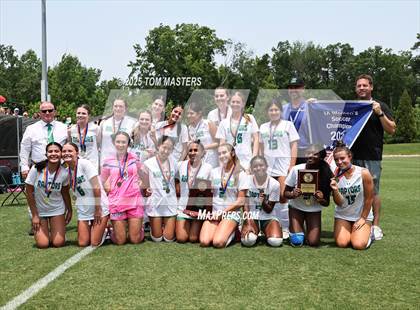 Thumbnail 3 in Mountain Island Charter vs. Wake Prep Academy (NCHSAA 1A Championship Awards) photogallery.