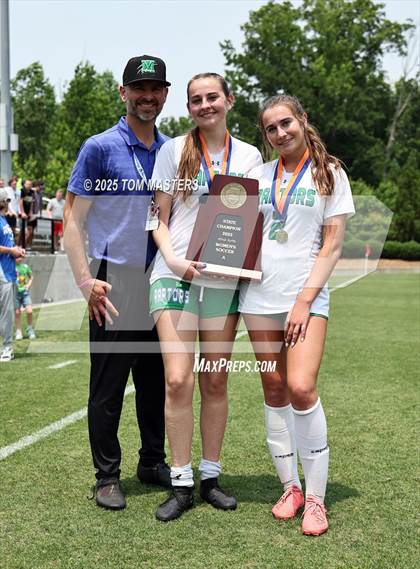 Thumbnail 3 in Mountain Island Charter vs. Wake Prep Academy (NCHSAA 1A Championship Awards) photogallery.