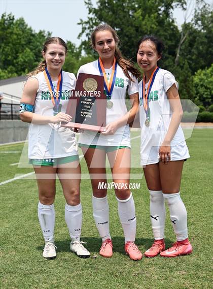 Thumbnail 1 in Mountain Island Charter vs. Wake Prep Academy (NCHSAA 1A Championship Awards) photogallery.