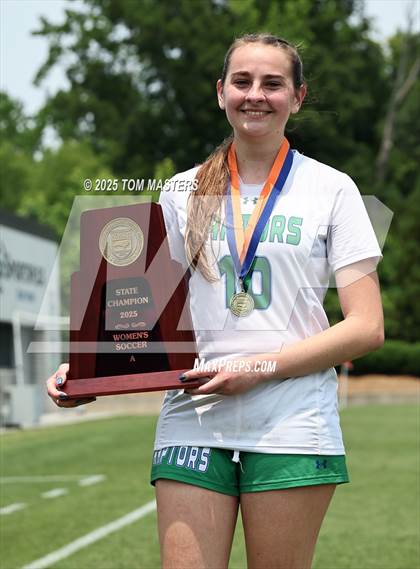 Thumbnail 2 in Mountain Island Charter vs. Wake Prep Academy (NCHSAA 1A Championship Awards) photogallery.