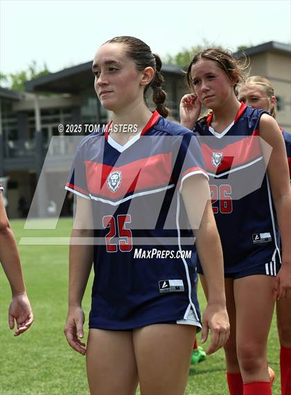 Thumbnail 1 in Mountain Island Charter vs. Wake Prep Academy (NCHSAA 1A Championship Awards) photogallery.