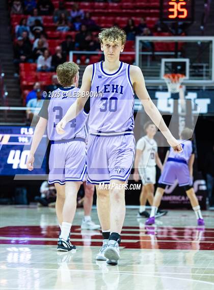 Thumbnail 2 in Herriman vs. Lehi (UHSAA 6A Quarterfinal) photogallery.