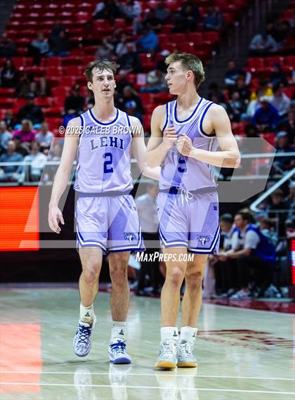 Thumbnail 1 in Herriman vs. Lehi (UHSAA 6A Quarterfinal) photogallery.