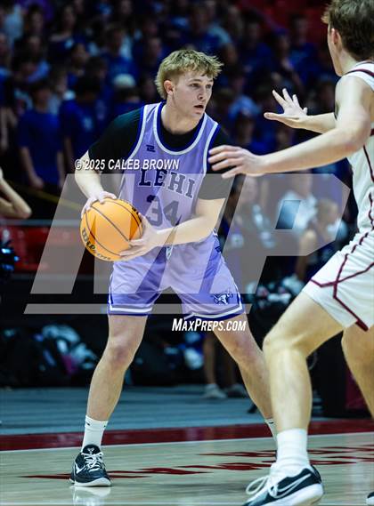Thumbnail 1 in Herriman vs. Lehi (UHSAA 6A Quarterfinal) photogallery.