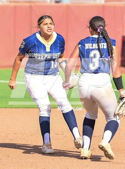 Thumbnail 3 in St. David vs. Joseph City (AIA 1A Final) photogallery.