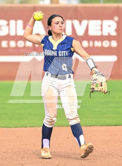 Thumbnail 1 in St. David vs. Joseph City (AIA 1A Final) photogallery.