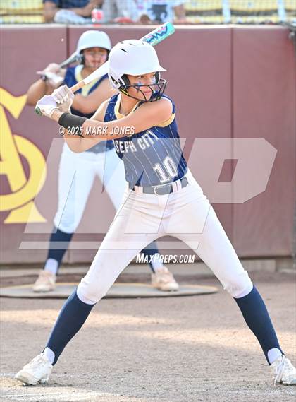 Thumbnail 2 in St. David vs. Joseph City (AIA 1A Final) photogallery.