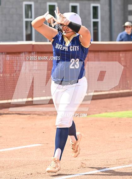 Thumbnail 3 in St. David vs. Joseph City (AIA 1A Final) photogallery.