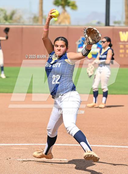 Thumbnail 3 in St. David vs. Joseph City (AIA 1A Final) photogallery.