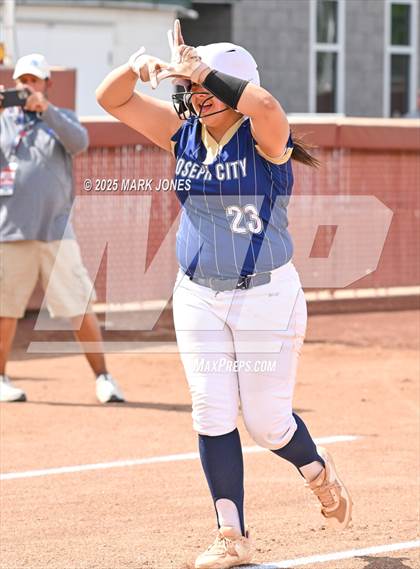Thumbnail 2 in St. David vs. Joseph City (AIA 1A Final) photogallery.