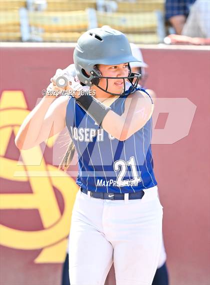 Thumbnail 3 in St. David vs. Joseph City (AIA 1A Final) photogallery.