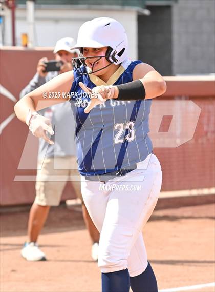 Thumbnail 2 in St. David vs. Joseph City (AIA 1A Final) photogallery.