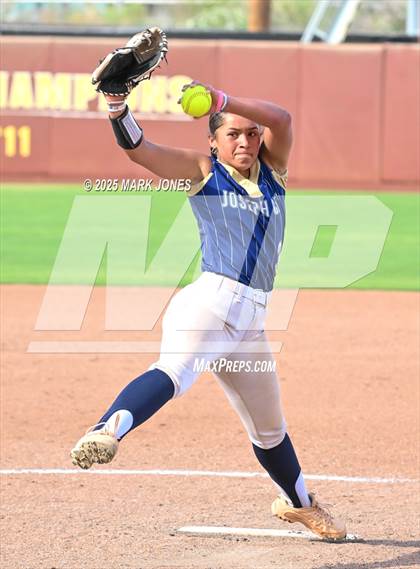 Thumbnail 3 in St. David vs. Joseph City (AIA 1A Final) photogallery.