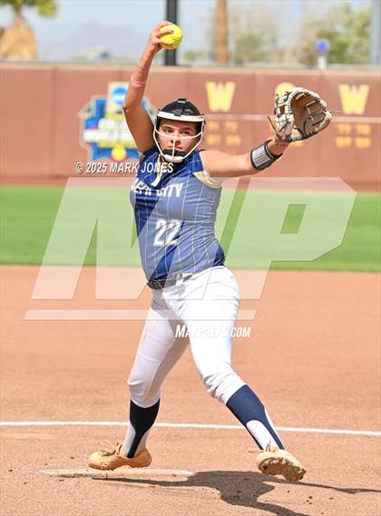 Thumbnail 2 in St. David vs. Joseph City (AIA 1A Final) photogallery.