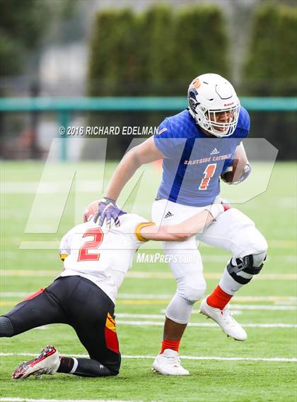 Thumbnail 2 in Eastside Catholic vs Kamiakin (WIAA 3A Semifinal Playoff) photogallery.
