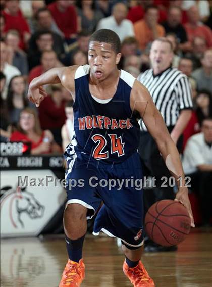 Thumbnail 3 in Cosumnes Oaks @ Bella Vista (CIF SJS D2 Playoffs) photogallery.