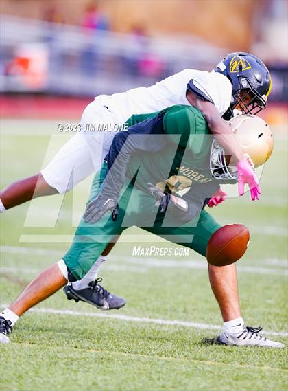 Thumbnail 3 in Bishop O'Dowd @ Moreau Catholic photogallery.