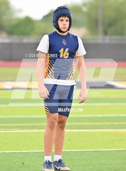 Thumbnail 1 in La Joya Community vs. Bourgade Catholic (Goldwater 7 on 7 Tournament) photogallery.