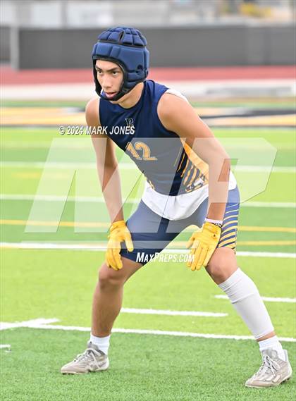 Thumbnail 3 in La Joya Community vs. Bourgade Catholic (Goldwater 7 on 7 Tournament) photogallery.