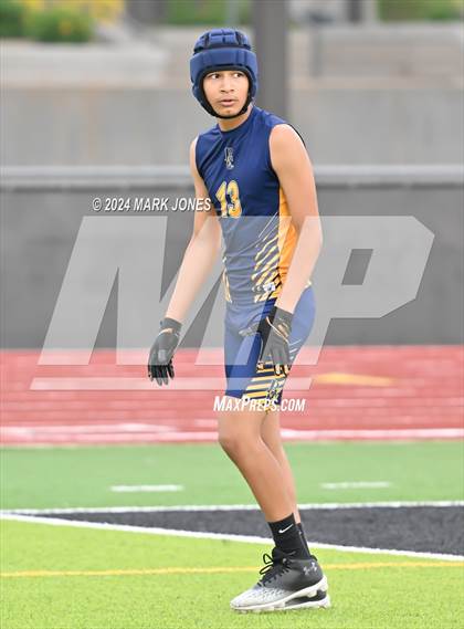 Thumbnail 2 in La Joya Community vs. Bourgade Catholic (Goldwater 7 on 7 Tournament) photogallery.