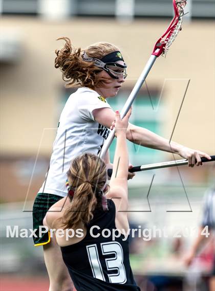Thumbnail 1 in Oregon City vs. West Linn (Oregon Girls Lacrosse Association Playoff) photogallery.