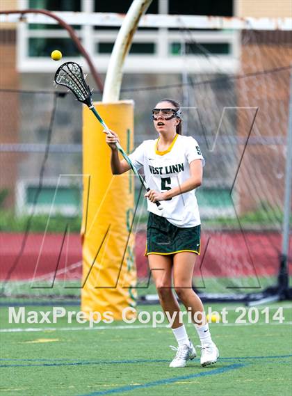 Thumbnail 1 in Oregon City vs. West Linn (Oregon Girls Lacrosse Association Playoff) photogallery.