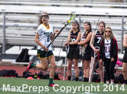 Thumbnail 2 in Oregon City vs. West Linn (Oregon Girls Lacrosse Association Playoff) photogallery.