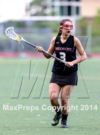 Thumbnail 3 in Oregon City vs. West Linn (Oregon Girls Lacrosse Association Playoff) photogallery.