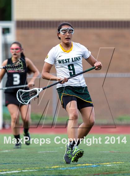 Thumbnail 2 in Oregon City vs. West Linn (Oregon Girls Lacrosse Association Playoff) photogallery.